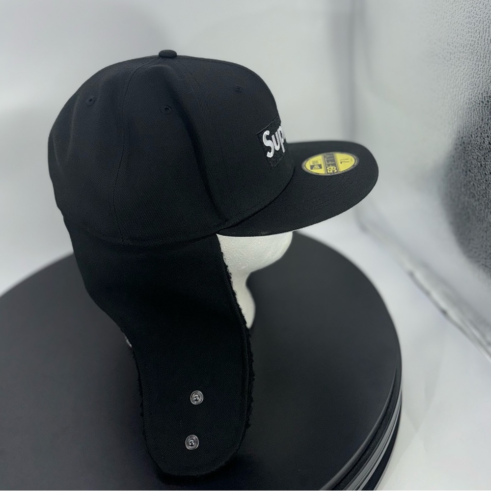 Supreme WF New Era Trapper Hat Size 7 5/8 - Picture 5 of 6